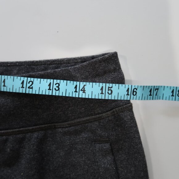 Lululemon Kung Fu Pant Sz M x 34” Heathered Black Grey Casual Lounge Travel - Picture 8 of 9